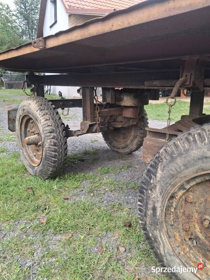 Przyczepka Multicar minitraktorek wywrotka Krosno Odrzańskie