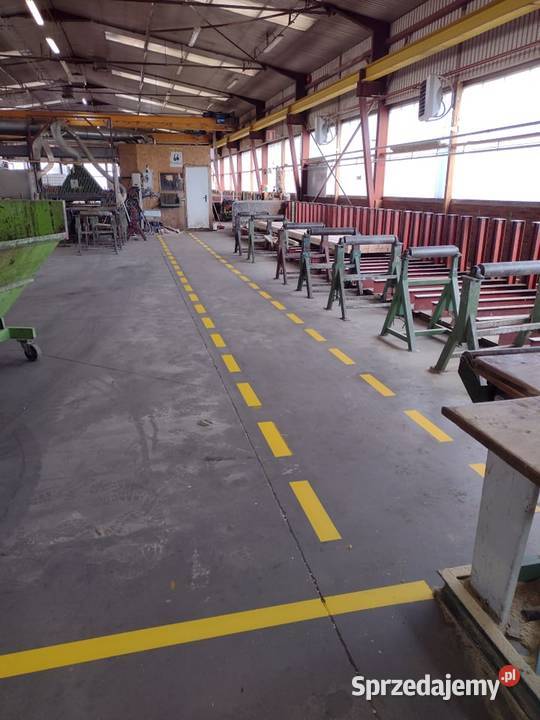 Malowanie hal przemysłowych produkcyjnych linii Gdańsk