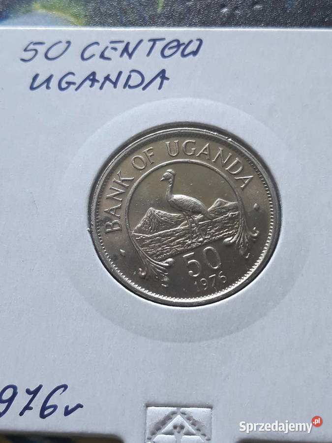 50 Centów Uganda 1976 r Konin
