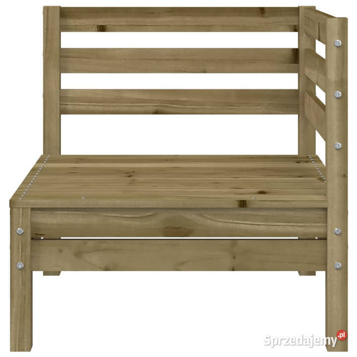 Ogrodowa sofa 2os z podnóżkiem impregnowane Krzesła ogrodowe mazowieckie Warszawa