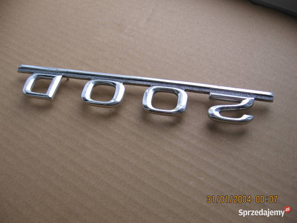 MERCEDES 200 D stary napis emblemat auto klasyk Przemyśl