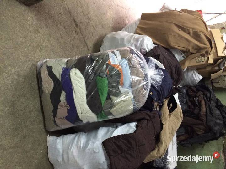 SKÓRY UŻYWANE uzywane paletowe ilosci mazowieckie