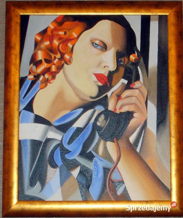 Kopia obrazu Tamary ŁempickiejTelefon II