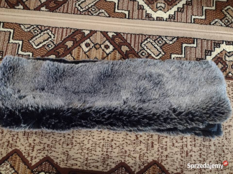 ZARAOgromna futrzana etola szal futerko z Kraków