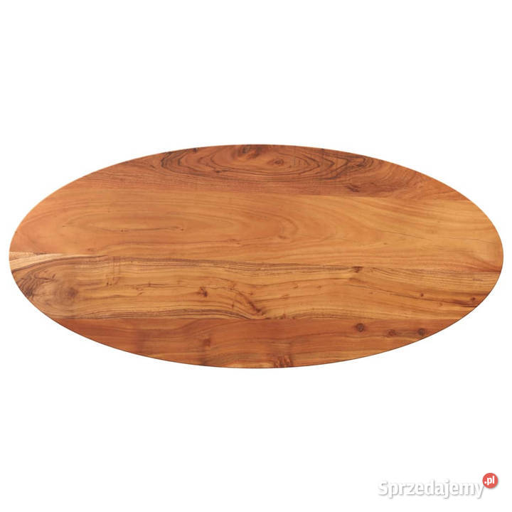 Blat do stołu 100x40x38 owalny lite drewno Blaty