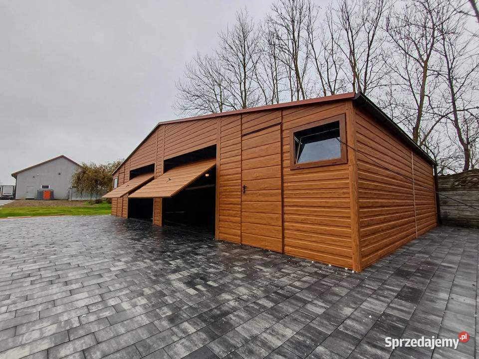 Garaż blaszany trapez t20 producent 7x6 7x7 4x6 333zł/m2