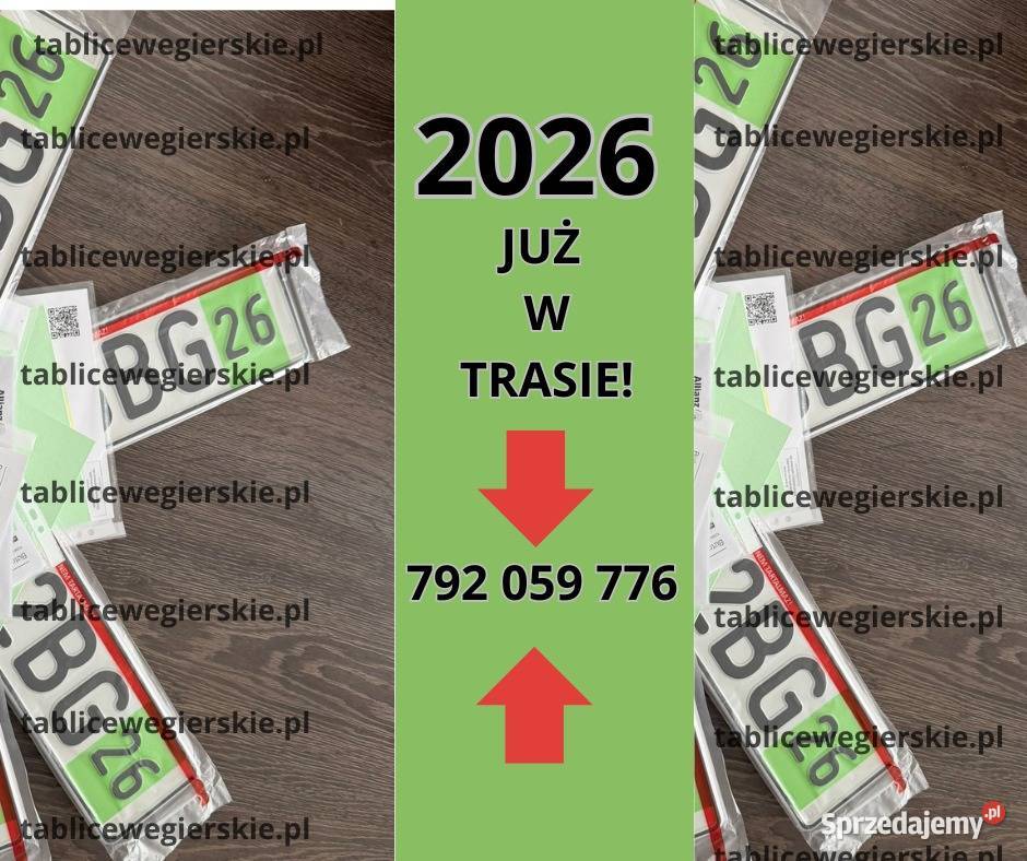 Tablice do tranzytu Wrocław