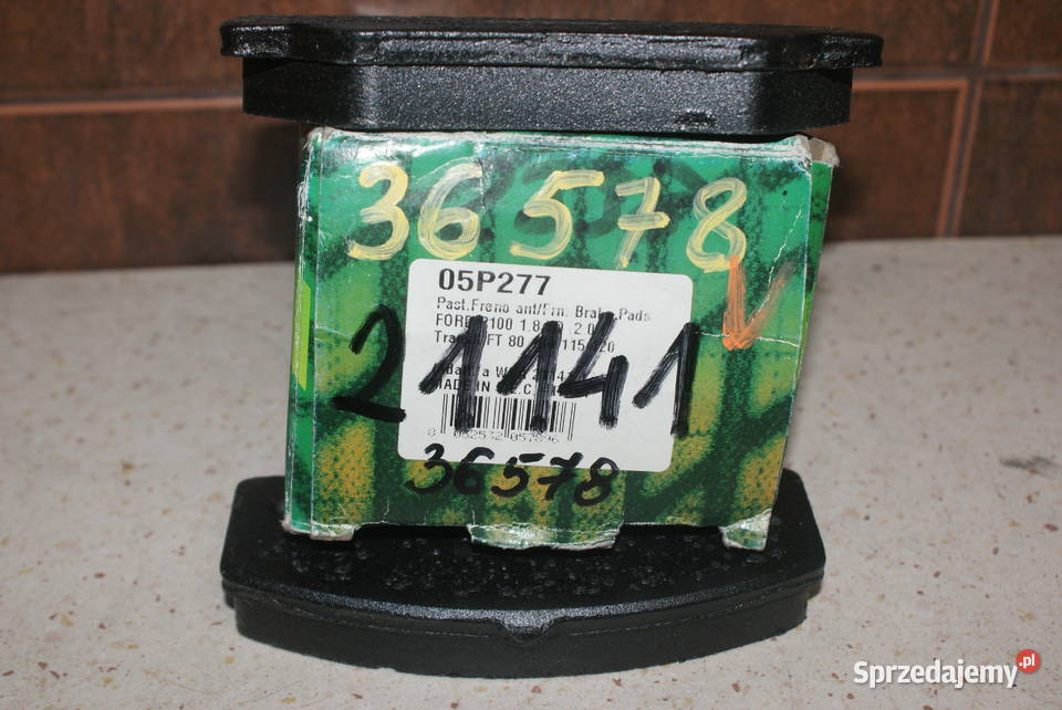 36578 ABS KLOCKI HAMULC FORD TRANSIT 8591 Zestaw mazowieckie