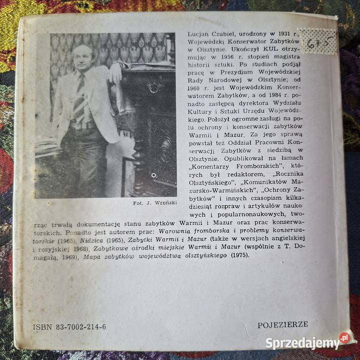Zamki Warmii i Mazur Lucjan Czubiel Kraków