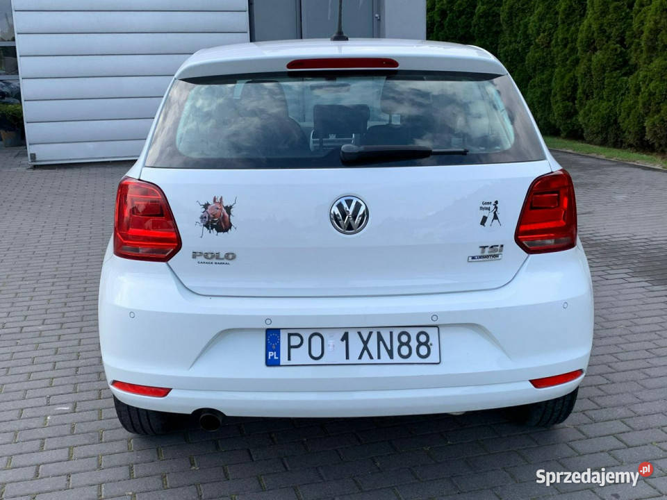 Volkswagen Polo 12 TSI 90 Navi Bluetooth PDC benzyna Samochody osobowe wielkopolskie Baranowo