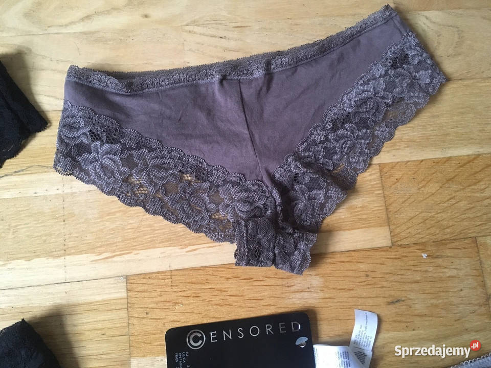 majtki z koronką koronka figi HM xs 34 koronkowe Inna marka Toruń