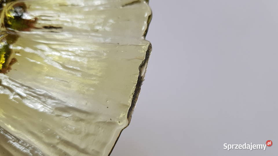 Talerzyk Cora Ząbkowice kolorowe szkło PRL Antyki, Sztuka, Kolekcje