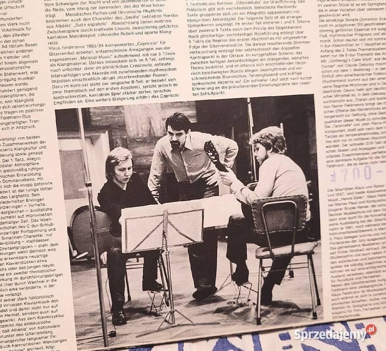 Klaus und Rainer Feldman płyta winylowa w stanie Płyty i kasety kujawsko-pomorskie Chełmno