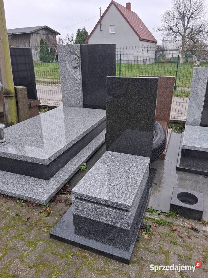Nagrobek urnowy 120 x 60 Strzegom Wrocław dolnośląskie