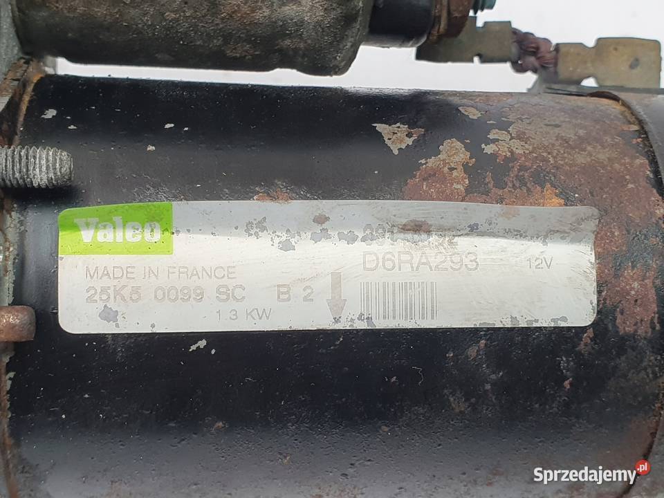 ROZRUSZNIK OPEL ASTRA H 14 16V Z14XEP Valeo osobowe Chełm