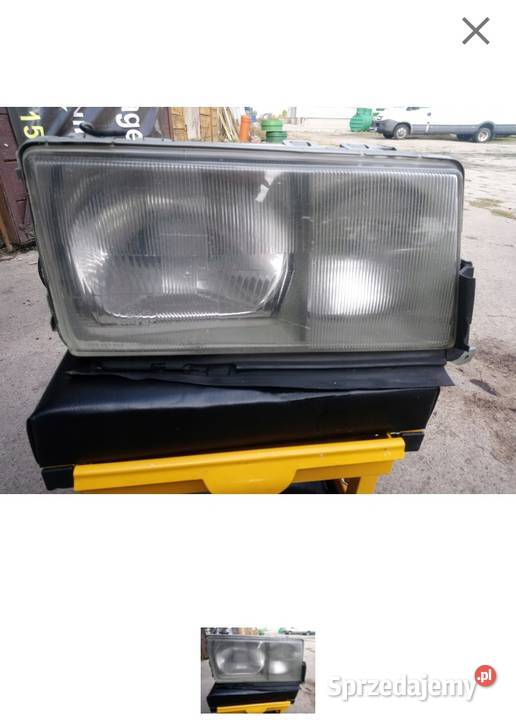 Oryginalna lampa Bosch Mercedes w201 190 Stan Oświetlenie Ostrołęka