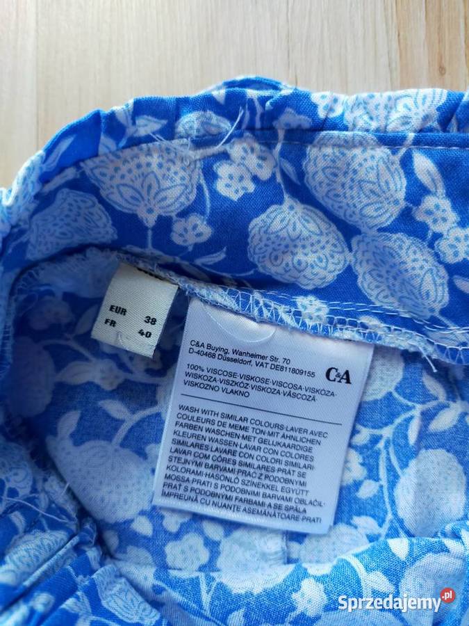 Letnie spodenki z wiskozy Łódź