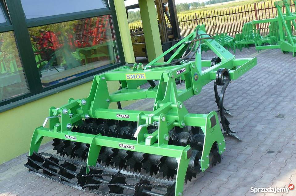 Agregat uprawowy ścierniskowy gruber SMOK nieuszkodzony Agregaty Rogóźno