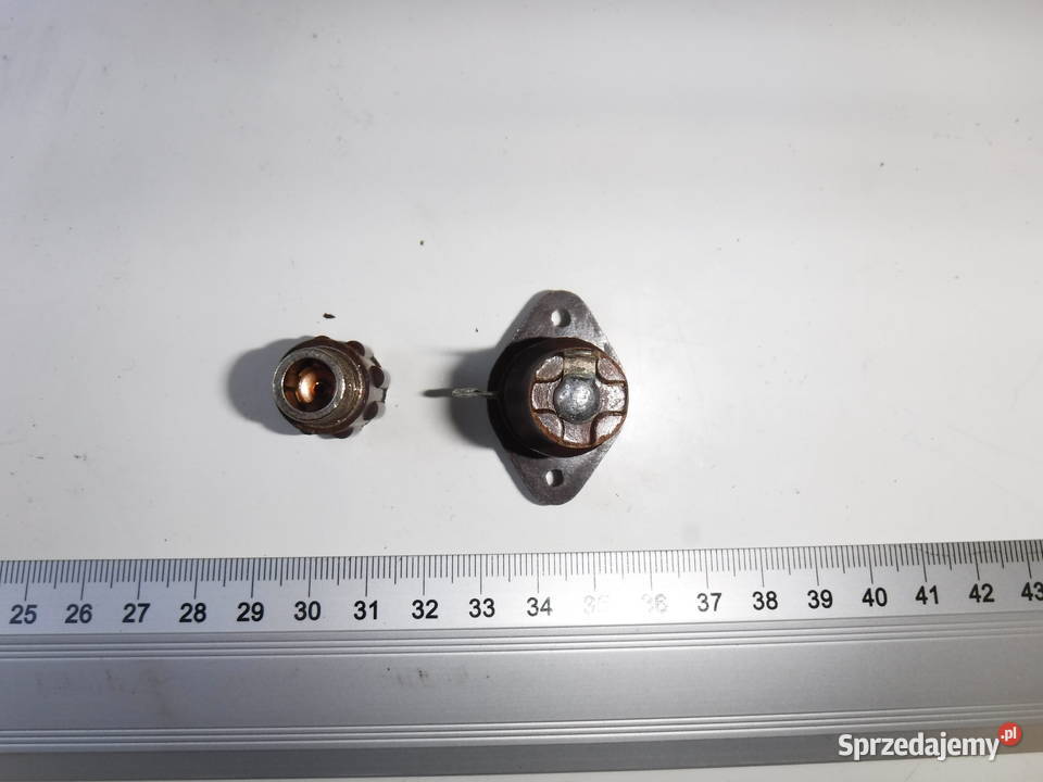 Gniazdo bezpiecznika 45 mm bakelitowe Sp7 Nowe Chlewiska