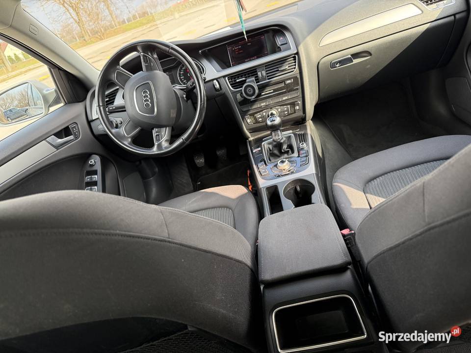 HIT AUDI A4 B8 2012 20 TDi 140 HP manual BiXenon lubelskie Międzyrzec Podlaski sprzedam