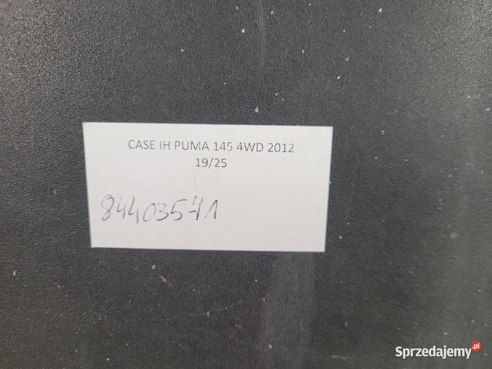 CASE IH PUMA 145 12r OBUDOWA TŁUMIKA WYDECHOWEGO Części i osprzęt rolniczy Kolno