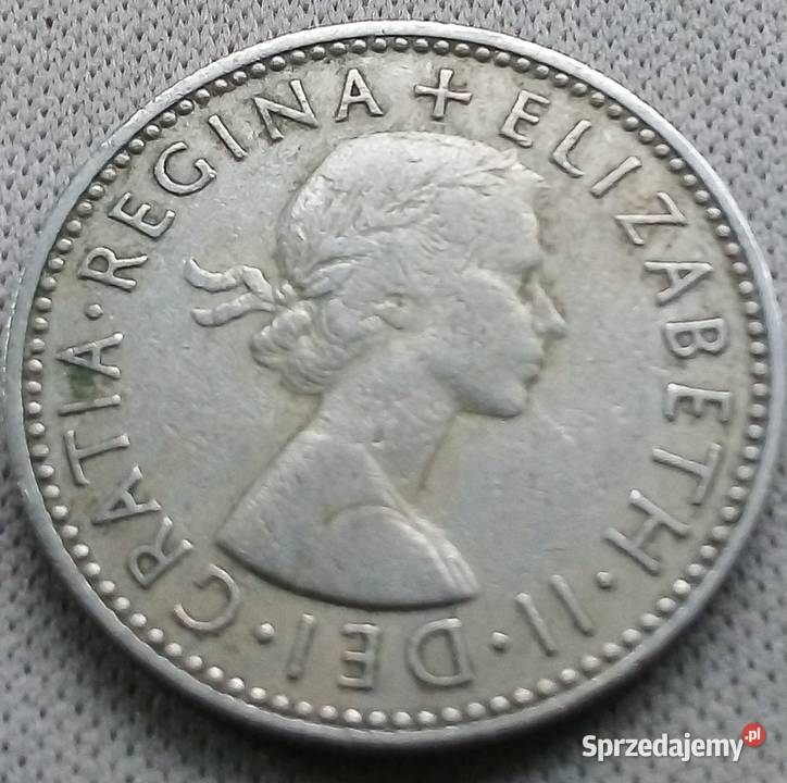 WIELKA BRYTANIAONE SHILLING1958 r