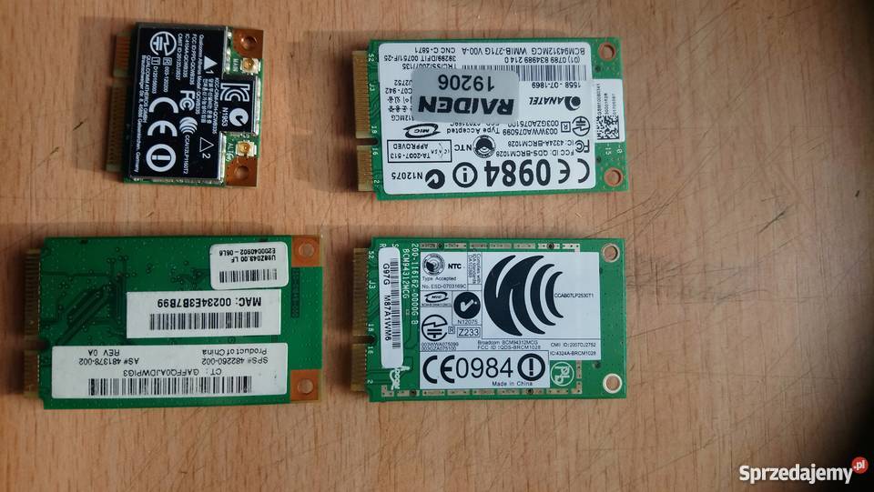 Karty WLAN WIFI sprzedam