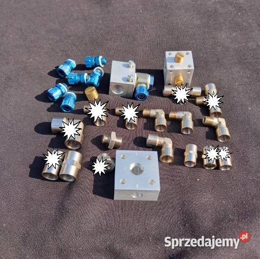profesjonalne metalowe złączki pneumatyczne sprzedam