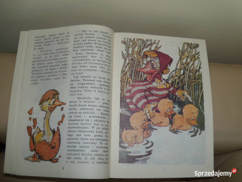 Brzydkie kaczątko Andersen Książki dla dzieci Warszawa