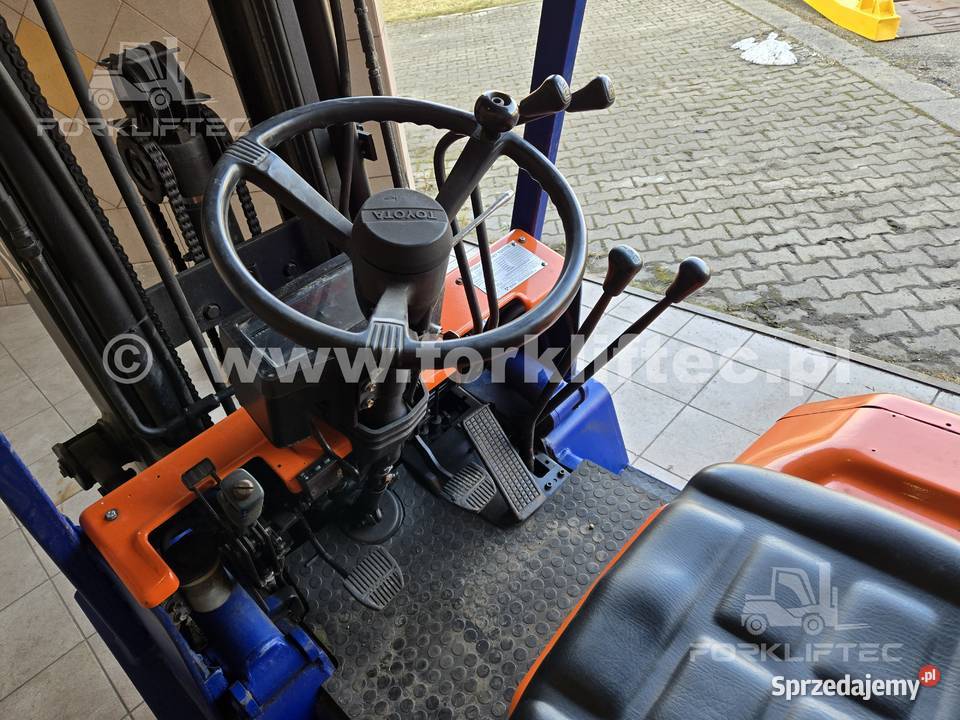 Wózek widłowy TOYOTA 5FG15 TOYOTA 5FGF15 widlak Lędziny sprzedam