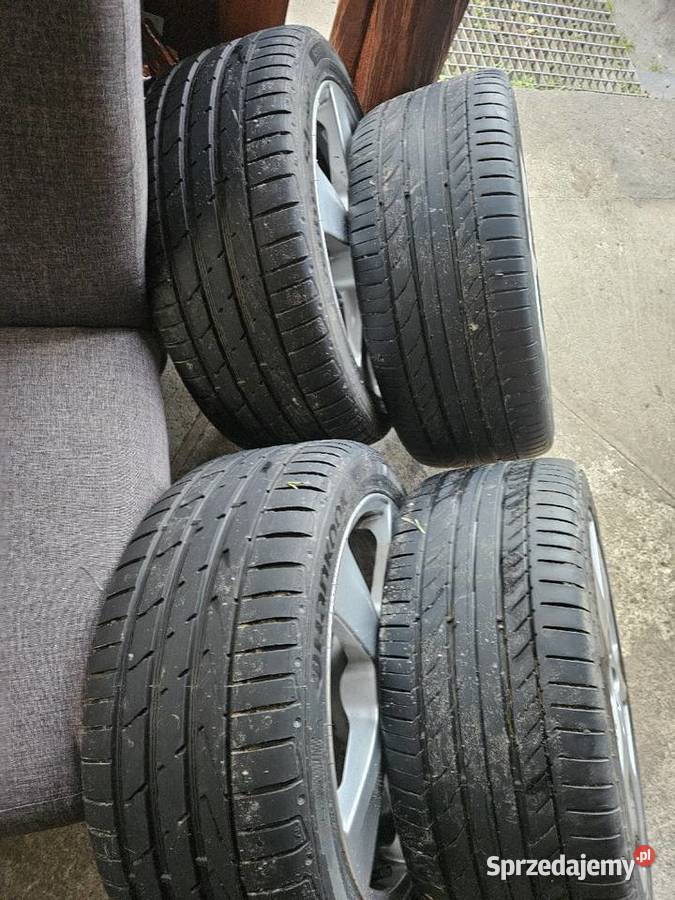 Alofelgi brock 5x112 z oponami 2454017 vw audi dolnośląskie Prochowice