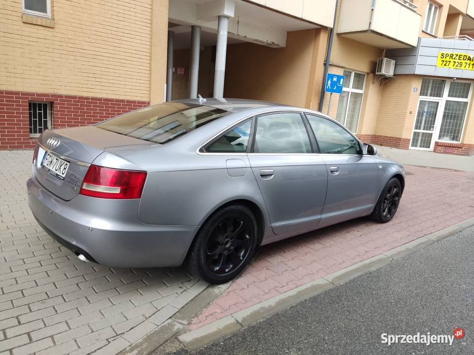 AUDI A6 C6 sedan r2005 poj 20d skrz manual autoalarm warmińsko-mazurskie Elbląg sprzedam