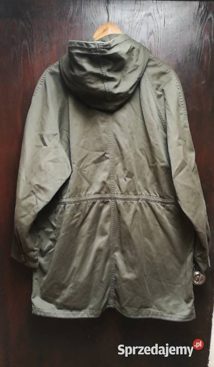 Wiosenno letnia męska parka wojskowa z kapturem Rozmiar XXL mazowieckie Warszawa