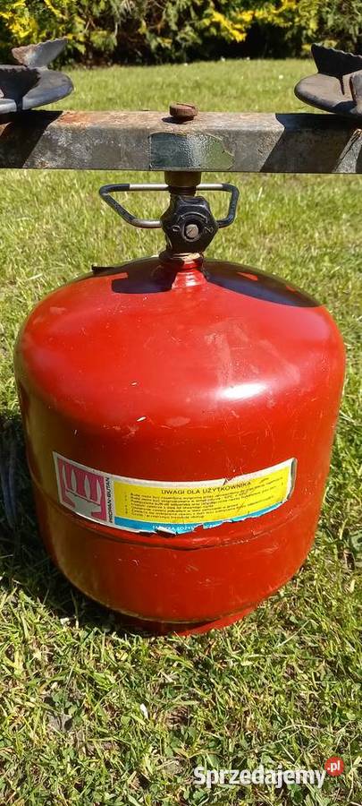 Butla gazowa 3 pełna i 2palnikowa kuchenka Małkinia Górna