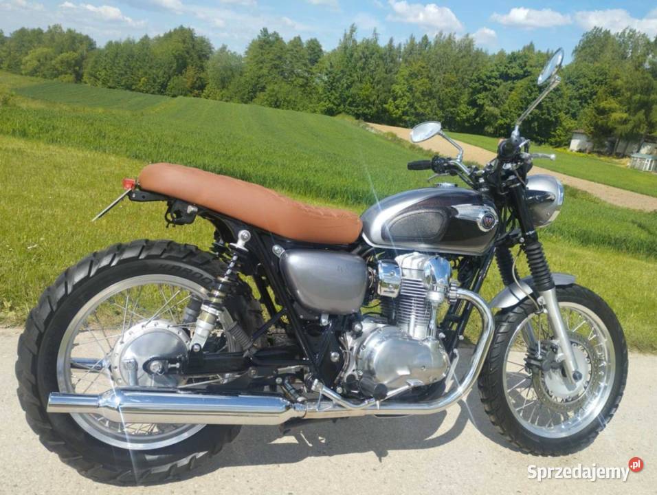 Kawasaki w800 Cafe racer scrambler A2 Bonneville świętokrzyskie