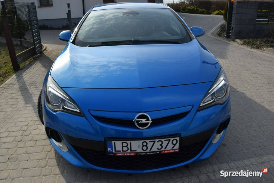 Opel Astra OPC 20T Super Stan Niski Przebieg J Majdan Sieniawski