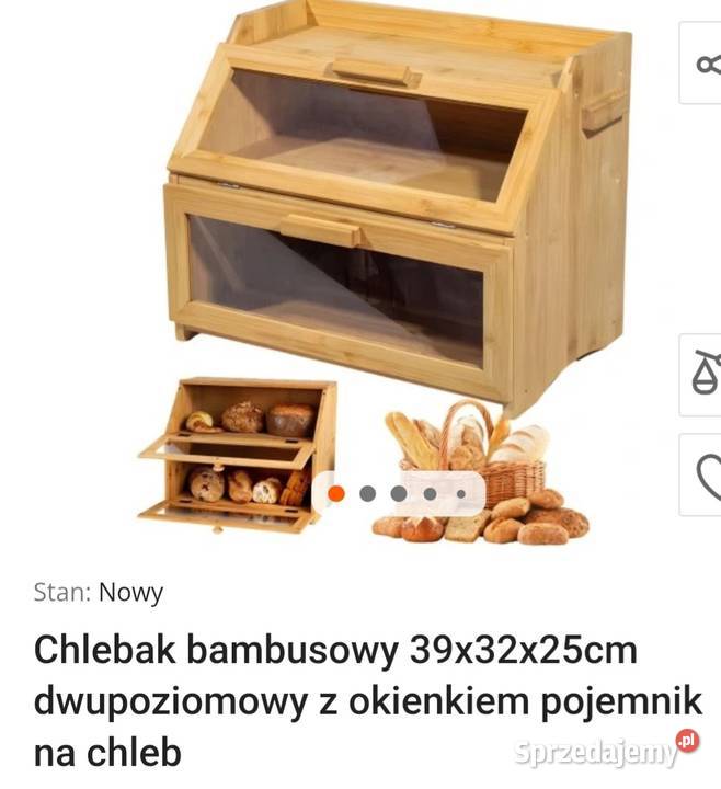 Chlebak bambusowy nowy Pozostałe podkarpackie Brzostek