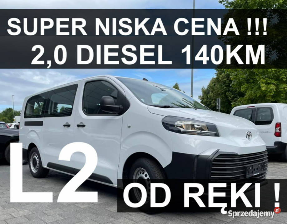 Toyota Proace Verso 20 144 9os Dostępny ręki Szczecinek sprzedam