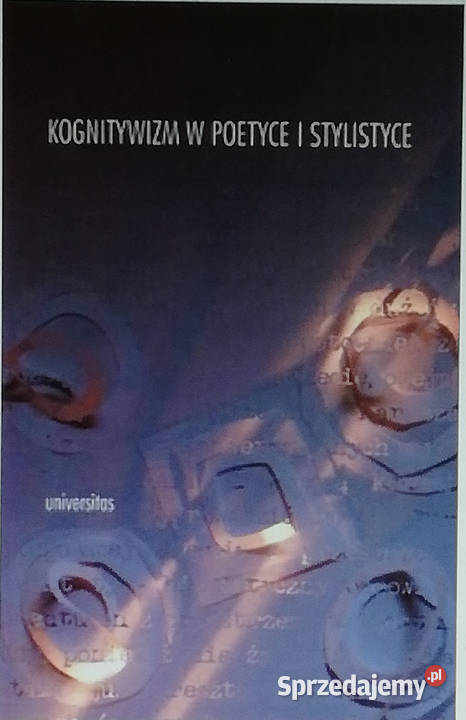 Kognitywizm w poetyce i stylistyce Łódź sprzedam