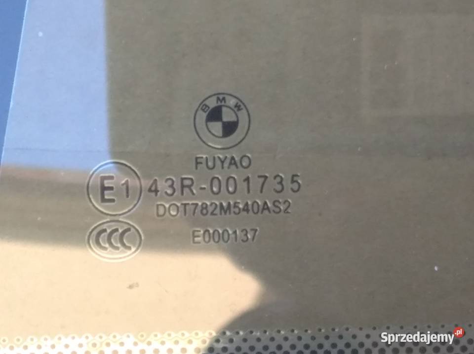 BMW 3 F31 szyba boczna lewych tylnych tylnich Jarocin