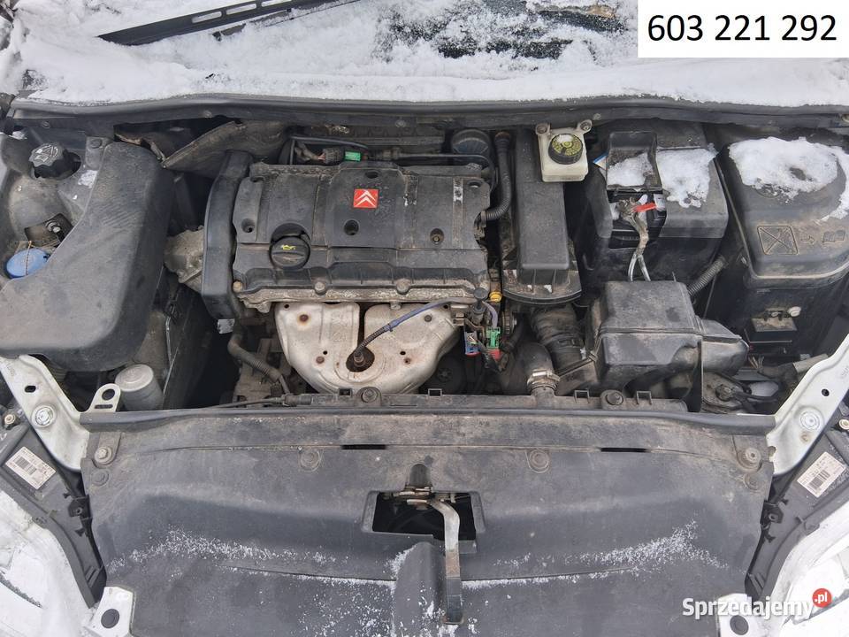 Citroen C4 2006 16 benzyna uszkodzony Ogrodzieniec