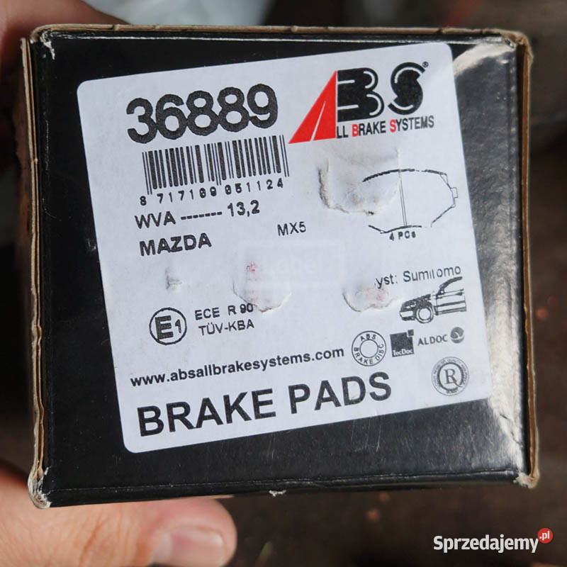 All Brake Systems klocki Mazda MX5 MX5 NB Klocki hamulcowe Kielce
