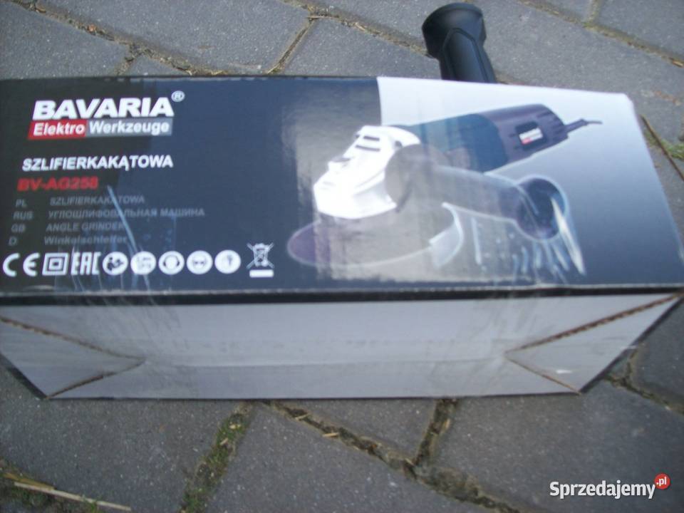 1600W SZLIFIERKA KĄTOWA BAVARIA 125 tarcz Głogowa