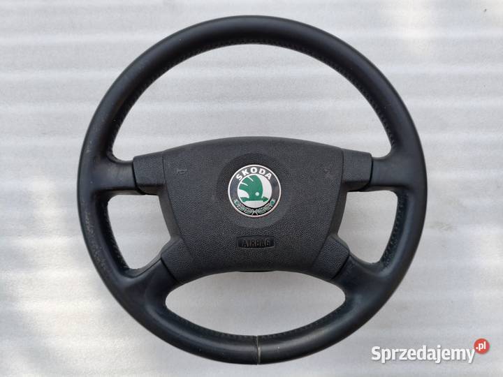Kierownica Skórzana Skoda Fabia I 6Y0419091C mazowieckie Wyszków