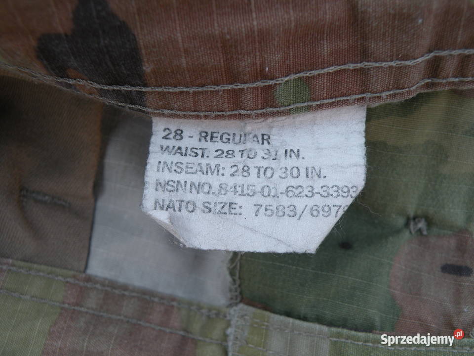 Spodnie ACU multicam OCP 28 regular Female Wrocław