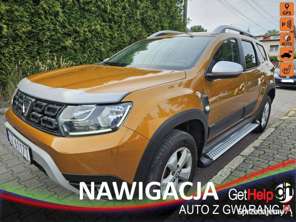 Dacia Duster Klimatronic Navi Podgrzewane fotele śląskie Ruda Śląska