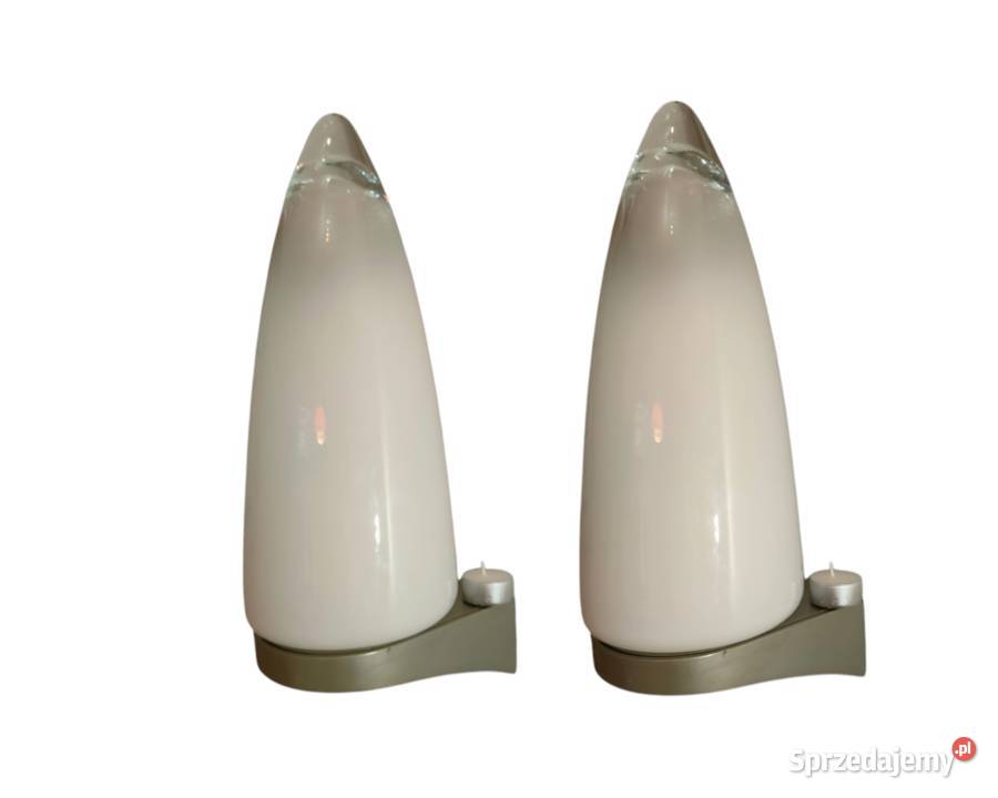 Kinkiety Włoskie Leucos Goccia szkło Murano