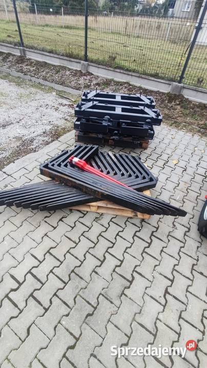 Widły do palet ramka euro z tulejami pod kły łódzkie Wólka Lesiewska