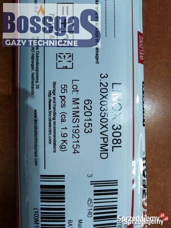 Elektroda do nierdzewki Linox 308L fi 320 Gniezno