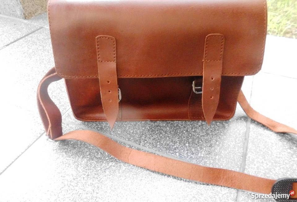 Torba skórzana do roweru to elegancja i szyk Warszawa